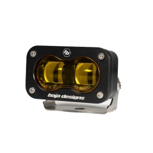 Dodge 1500 TRX Fog Pocket Light Kit - Baja Designs - S2 SAE Dual - Amber - `21-`22